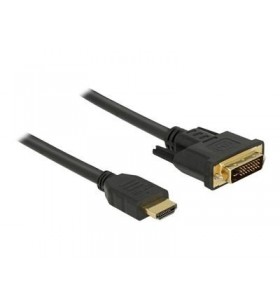 Cablu video delock - hdmi / dvi - 1 m