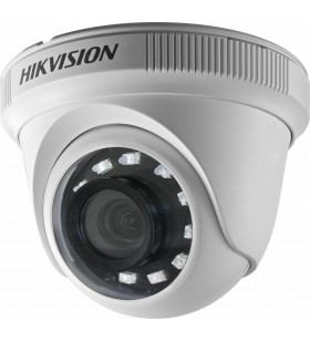 Camera supraveghere hikvision turret, pt. exterior, dist. ir 20 m, lentila fixa 3.6 mm, 2 mpx, cu fir, carcasa plastic, "ds-2ce56d0t-irpf3c" (include tv 0.8lei)