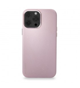 Husa de protectie decoded cu magsafe pentru iphone 13 pro max, roz