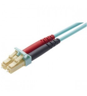 Patch cable lc-duplex lszh om3/1m beige/turq r323063 r&m