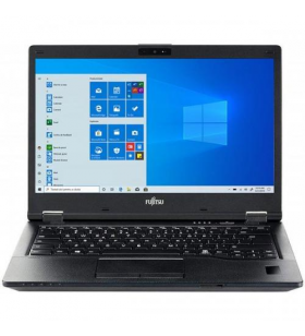 Laptop fujitsu lifebook e5410, intel core i5-10210u, 14inch, ram 8gb, ssd 256gb, intel uhd graphics, windows 10 pro, black