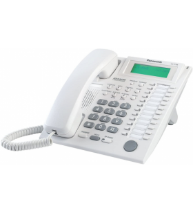 Telefon proprietar panasonic kx-t7735ce, analogic, alb, "kx-t7735ce" (include tv 1.75lei)