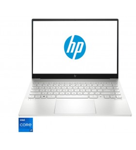 Laptop ultraportabil hp envy 14-eb0019nq cu procesor intel® core™ i7-11370h, 14", wuxga, 16gb, 512gb ssd, intel® iris® xᵉ graphics, free dos, natural silver