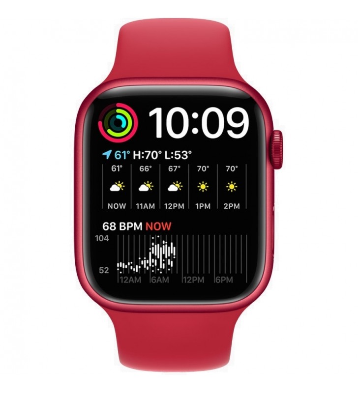 Smartwatch apple watch s7 gps, 45mm, "mkn93 (include tv 0.5lei)