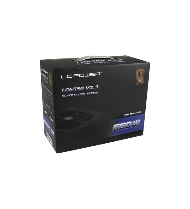 Sursa lc power super silent series lc6550 v2.3, 550w