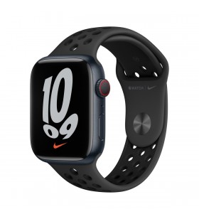 Apple watch nike 7 cellular, 45mm midnight aluminium case with anthracite/black nike sport band