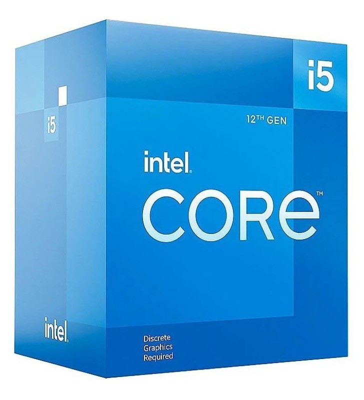 Intel core i5-12400f procesoare 18 mega bites cache inteligent casetă
