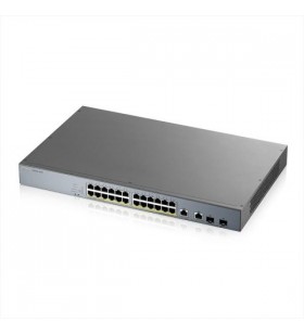 Zyxel gs1350-26hp 24-port gbe poe switch, "gs1350-26hp-eu0101" (include tv 1.75lei)
