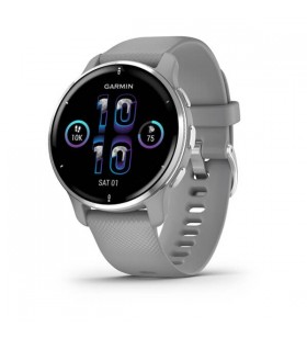 Garmin smartwatch venu 2+ silvergrey gps, "010-02496-10" (include tv 0.18lei)