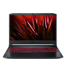 Laptop gaming acer nitro 5 an515-57, 15.6" display with ips (in-plane switching) technology, full hd 1920 x 1080 acer comfyviewtm led-backlit tft lcd, 16:9 aspect ratio, supporting 144 hz refresh rate, wide viewing angle up to 170 degrees, ultra-slim