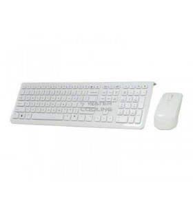 Set mouse și tastatură perixx periduo-703w - alb