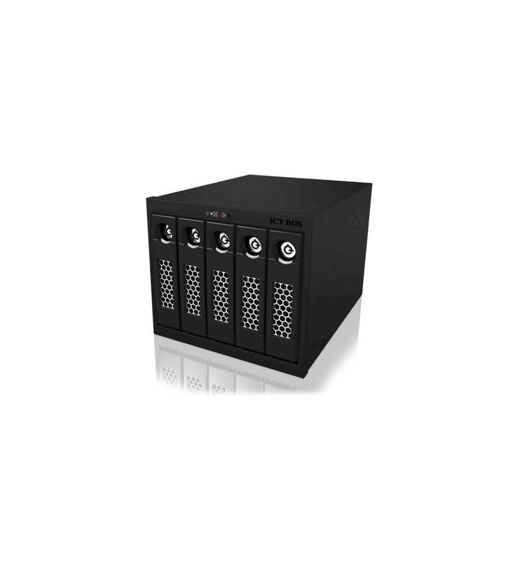 Raidsonic icy box ib-555ssk - cușcă pentru unități de stocare