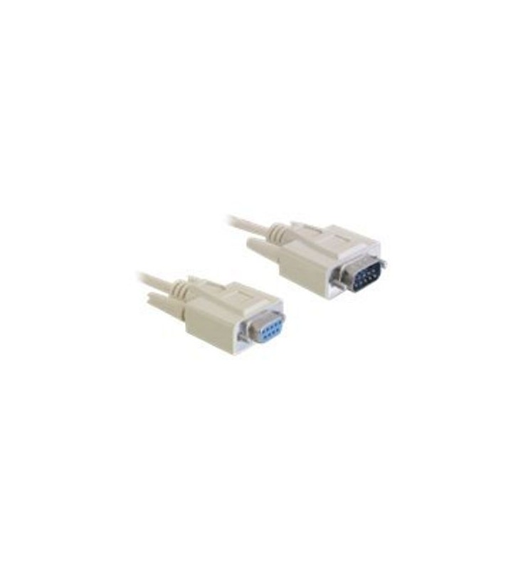 Cablu prelungitor serial delock - db-9 la db-9 - 10 m
