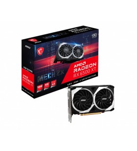 MSI RADEON RX 6500 XT MECH 2X 4G OC plăci video AMD 4 Giga Bites GDDR6