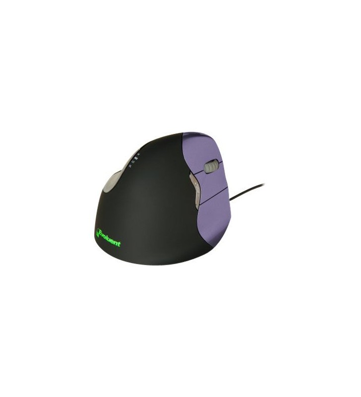 Evoluent mouse verticalmouse 4 mic - negru/mov
