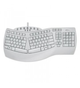 Perixx periboard-512 - tastatură - qwertz german - alb