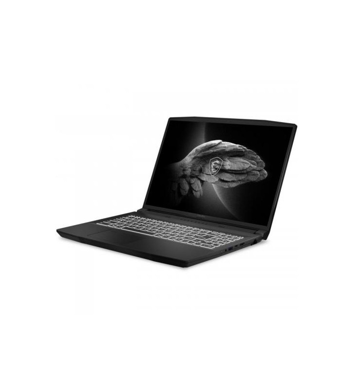 Laptop msi creator m16 a11ud, qhd+, intel core i7-11800h, 16inch, ram 16gb, ssd 1tb, nvidia geforce rtx 3050 ti 4gb, no os, black
