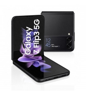 Samsung galaxy z flip3 5g 17 cm (6.7") sim unic android 11 usb tip-c 8 giga bites 256 giga bites 3300 mah negru