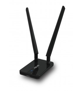 Asus usb-ac58 router wireless bandă dublă (2.4 ghz/ 5 ghz) 5g negru