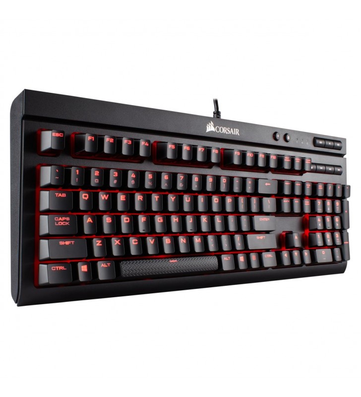 Corsair gaming k68 mechanical keyboard, backlit red led, cherry mx red (na)