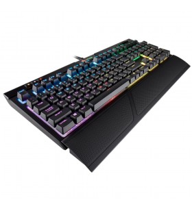 Corsair strafe rgb mk.2 mechanical gaming keyboard, backlit rgb led, cherry mx silent (us)