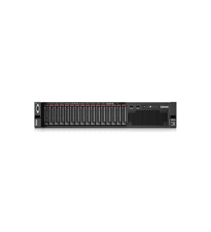 Lenovo thinksystem sr590 servere 2,4 ghz 16 giga bites cabinet metalic (2u) intel® xeon® silver 750 w ddr4-sdram