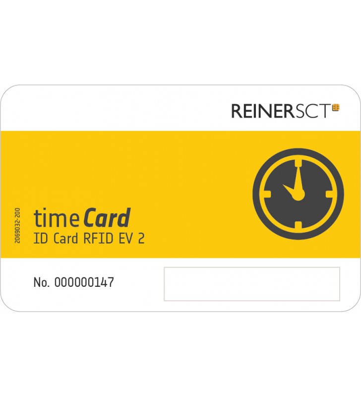 Reiner sct timecard chip card 10 des (2749600-551)