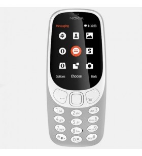 Telefon mobil nokia 3310 (2017) dual sim, 16mb ram, 2g, grey