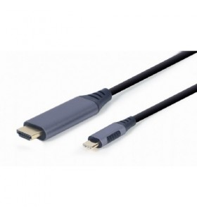 Cablu gembird cc-usb3c-hdmi-01-6, hdmi - usb-c, 1.8m
