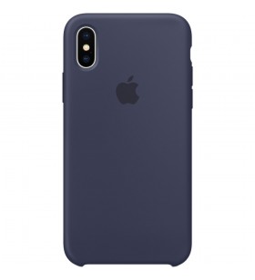 Husa originala din silicon midnight albastru pentru apple iphone x si iphone xs