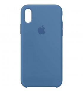Husa originala din silicon denim albastru pentru apple iphone x si iphone xs