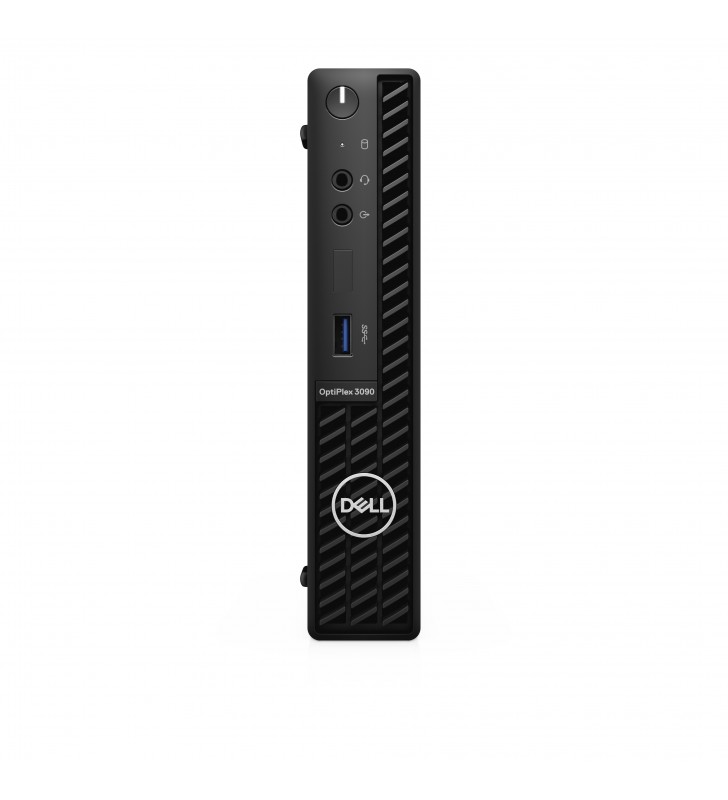 Dell optiplex 3090 ddr4-sdram i3-10105t mff intel® core™ i3 8 giga bites 256 giga bites ssd linux mini pc negru