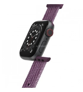 Lp watch band f/apple watch ser/ curea ceas lp f/apple watch ser/6/se/5/4 40mm oceanamulet mov6/se/5/4 40mm oceanamulet purple