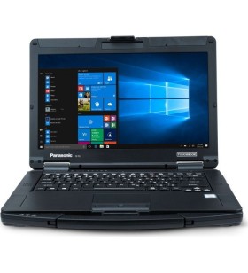 Laptop panasonic toughbook fz-55 fhd 14 inchi intel core i5-1145g7 8 gb 512 gb aspect ssd german windows 10 pro negru gri