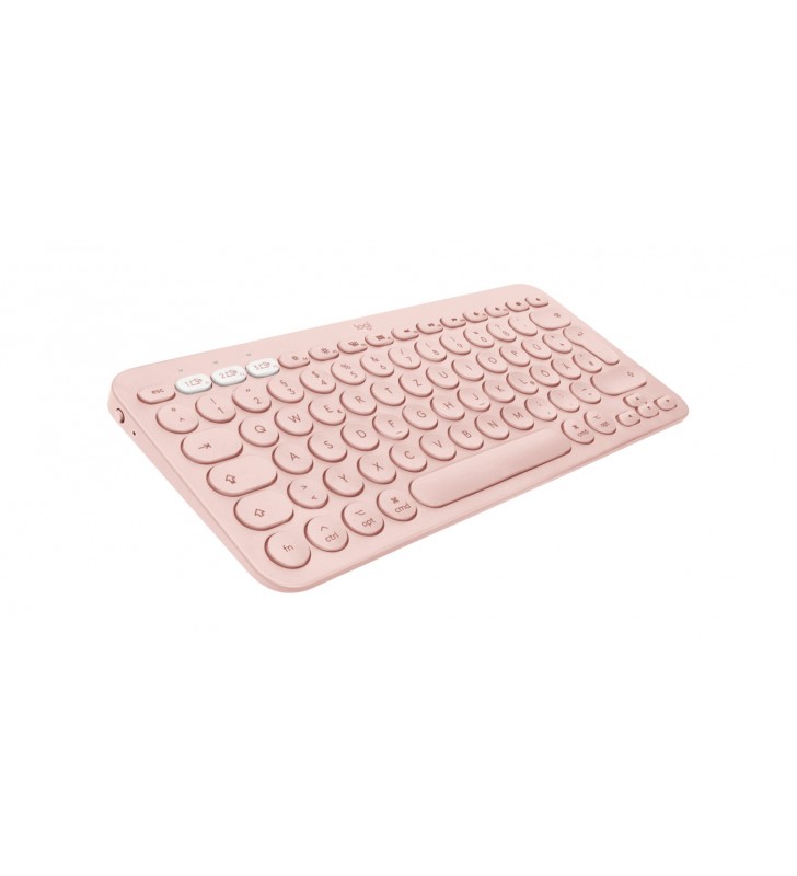 Logitech k380 for mac multi-device bluetooth keyboard tastaturi nordic roz